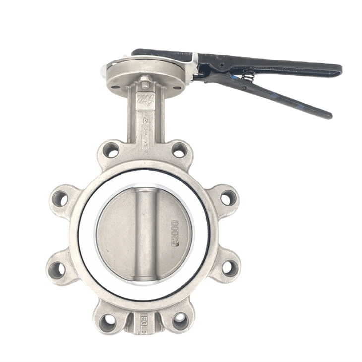 316l Kev Kaws Cov Lus Siv Hom PTFE Npauj Npaim Valve