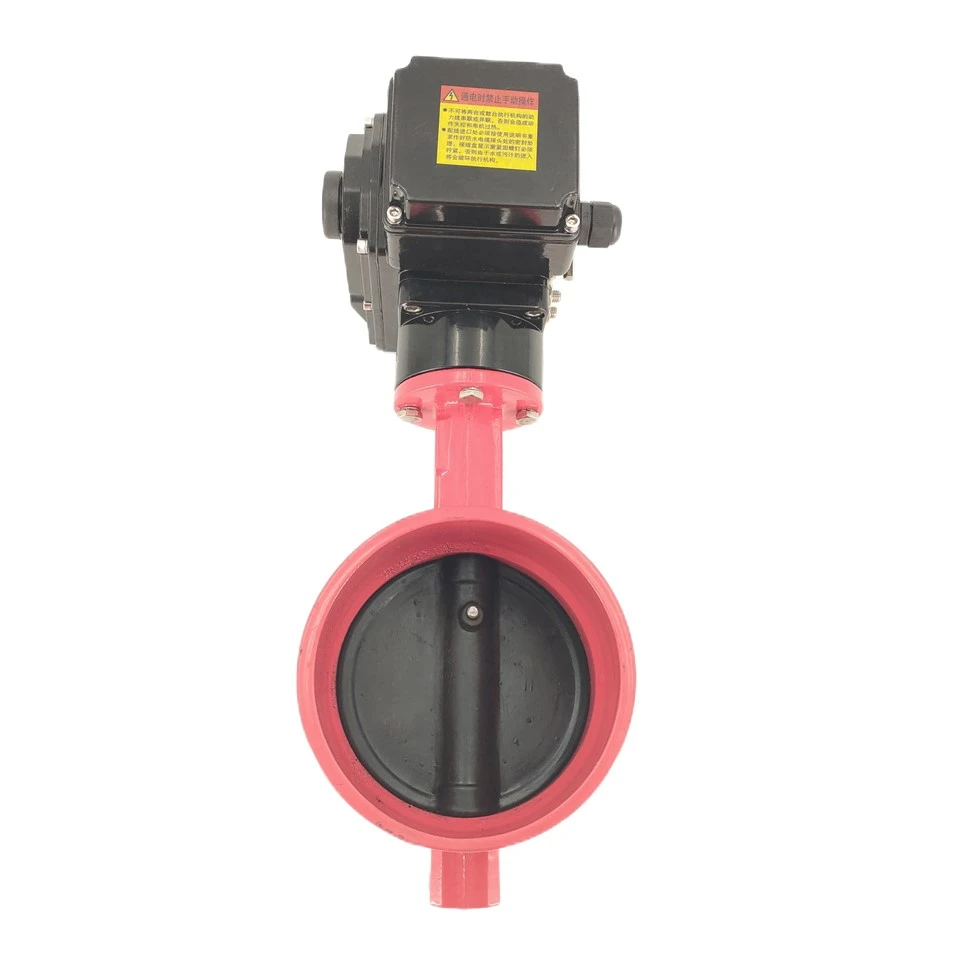 Hluav taws xob Groove Clamp Npauj Npaim Valve